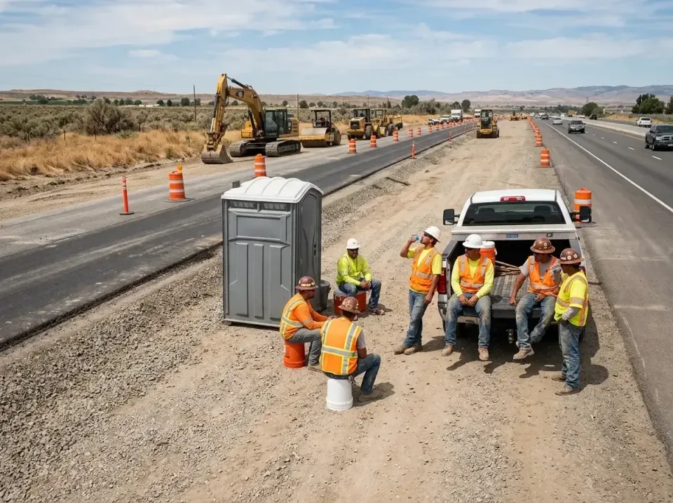 highway-road-construction-crew-007 — frequently asked questions, Porta Potty and Restroom Rentals in Princeton, IN